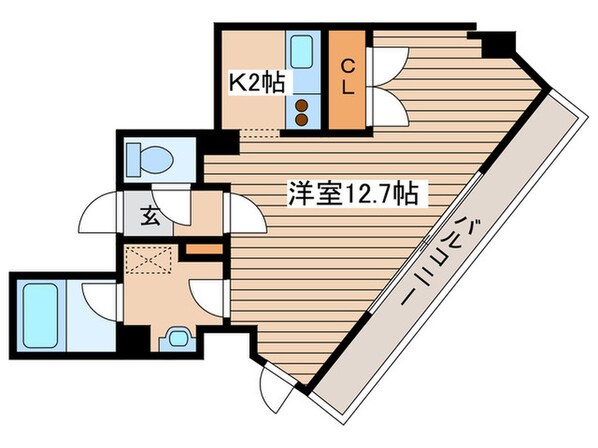 ＦＬＡＸ麻生ＢＬＤの物件間取画像